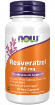 Resveratrol 50 mg - 60 Veg Capsules