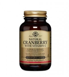 Cranberry Extract with Vitamin C Vegetable Capsules (60)