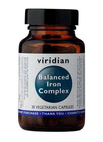 Balanced Iron Complex 30 Veg Capsules