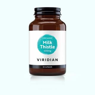 Organic Milk Thistle 400mg - 30 Veg Caps