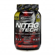 Nitro Tech 100% Whey Gold Strawberry - 2.2lbs
