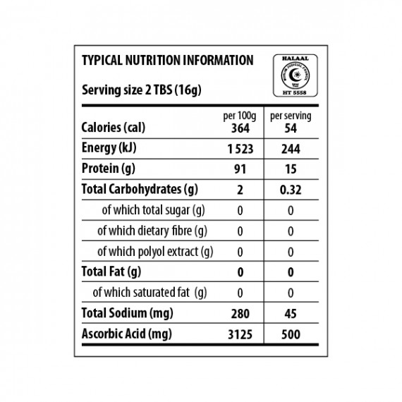 Collagen Powder with added Vitamin C - 450g