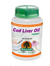 Cod Liver Oil 1000mg - 30 Softgels