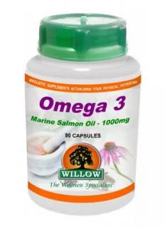 Omega 3 1000mg (Marine Salmon Oil) - 90 Softgels