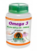 Omega 3 1000mg (Marine Salmon Oil) - 90 Softgels