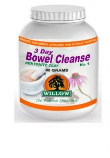 3 Day Bowel Detox - No1 (Bentonite Clay) - 80 grams grams grams