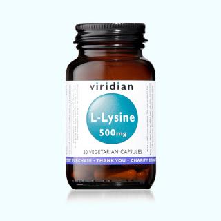 L-Lysine 500mg Veg Caps 30s