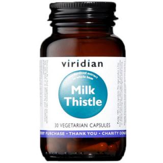 Milk Thistle Herb and Seed Extract Veg Caps - 30