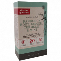 Dandelion Root, Ginger, Tumeric & Mint 20's