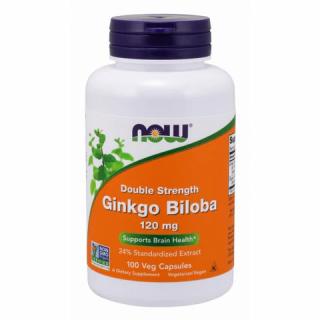 Ginkgo Biloba 120mg 100 veggie caps