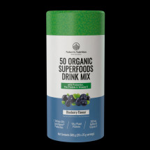 50 Organic Superfoods Drink Mix | Blueberry