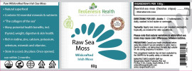 Raw Sea moss 60s