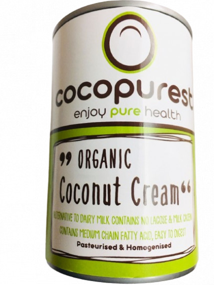 Organic Coconut Cream - 400ml