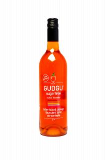 GUDGU - S/F CORDIAL - BLOOD ORANGE TONIC750ML