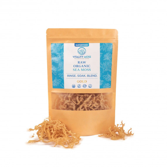 Raw Sea Moss (Carribean Gold) - 100g