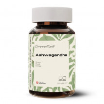 PrimeSelf Organic Ashwagandha - 60 Capsules (60x 600mg)